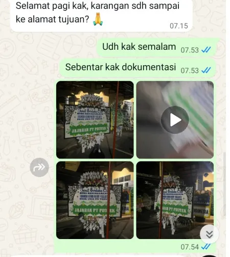 Pengiriman Papan Bunga Selamat Bojongmenteng Rawalumbu