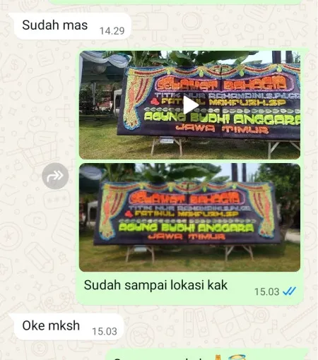 Pengiriman Papan Bunga Bojongmenteng Rawalumbu