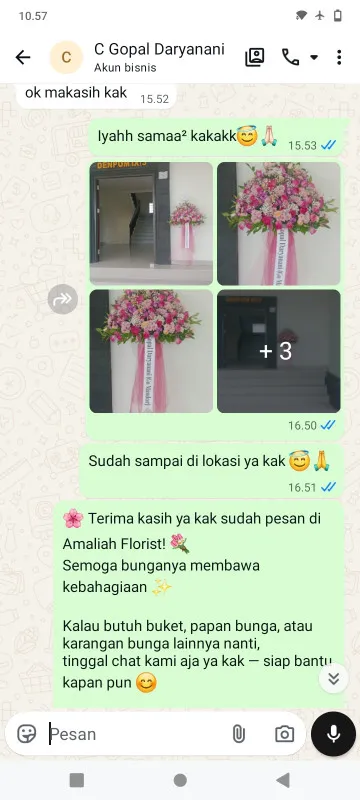 Pengiriman Karangan Bunga Bojongmenteng Rawalumbu