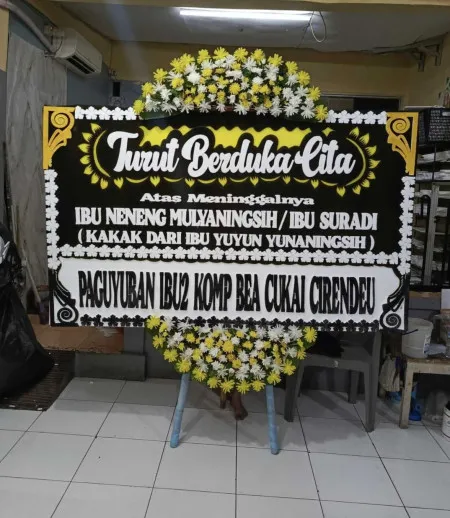 Papan Bunga Duka Bojongmenteng Rawalumbu