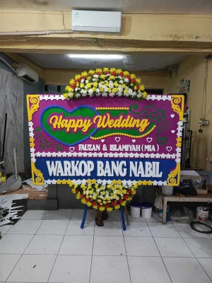 Papan Bunga di Bojongmenteng Rawalumbu
