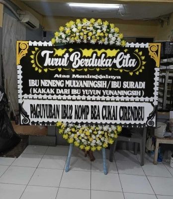 Papan Bunga di Bojongmenteng Rawalumbu